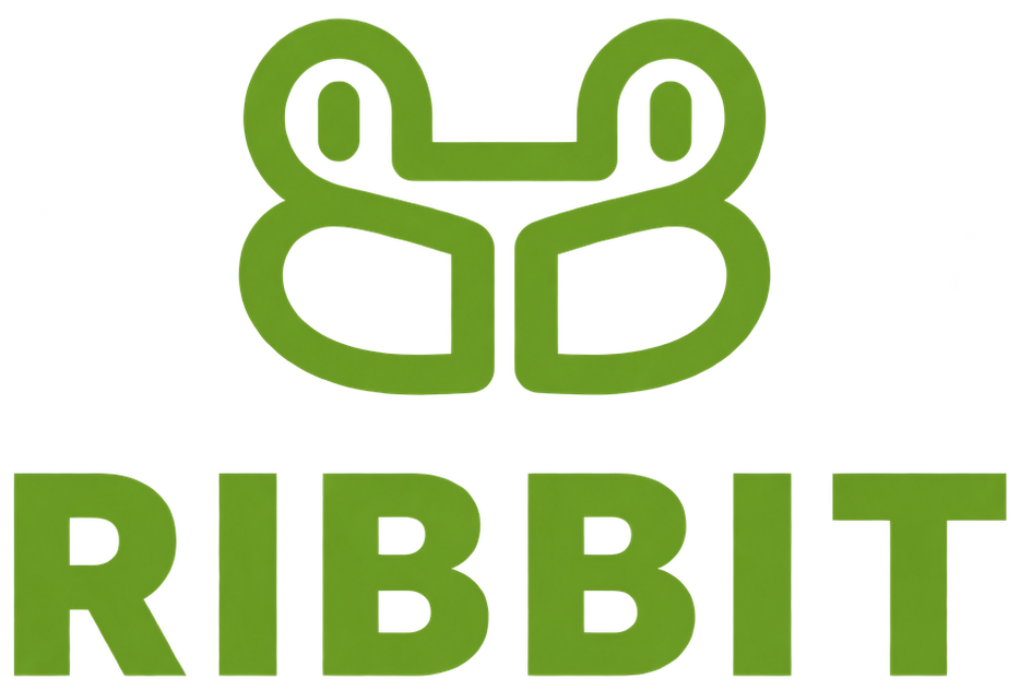 Full Greeen Ribbit Logo Png